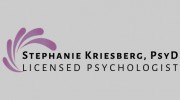 Stephanie Kriesberg, Psy D